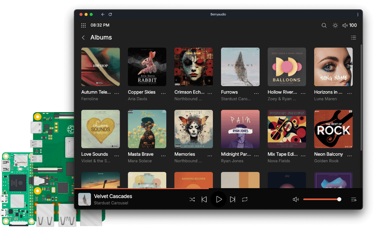 Berryaudio Music Organiser