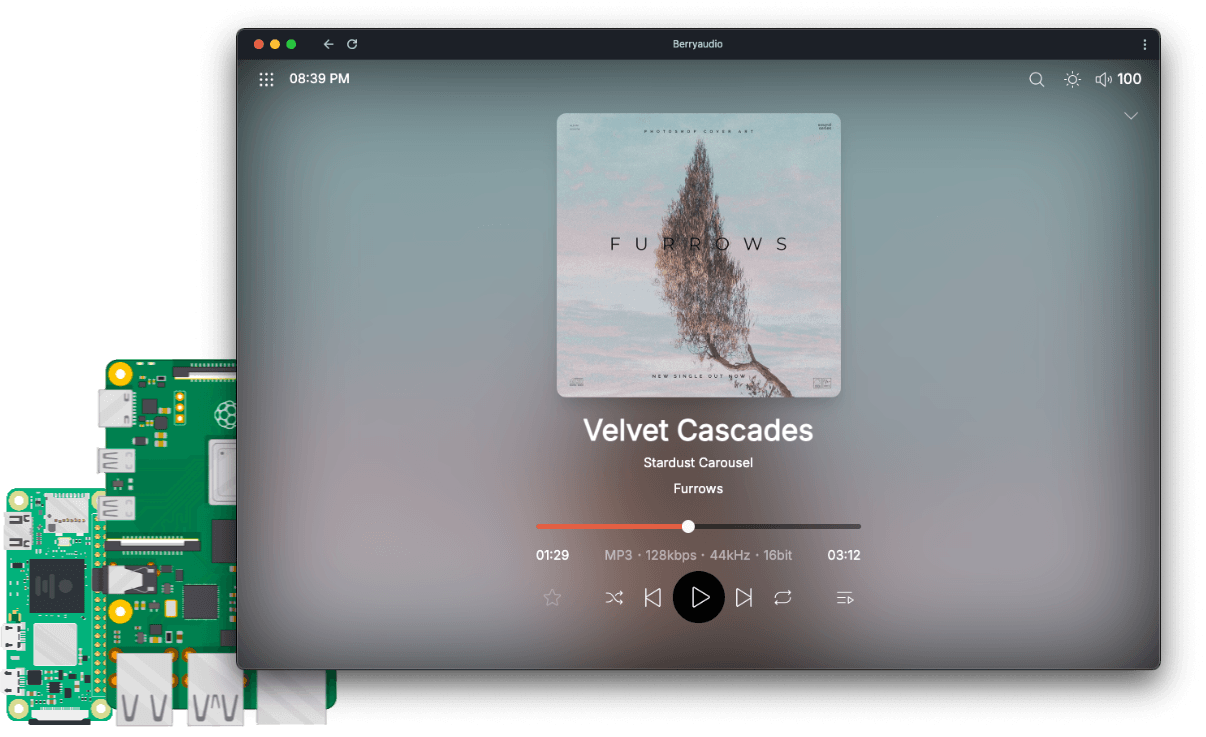 Berryaudio Now Playing